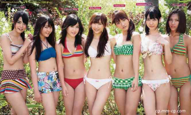 Weekly Playboy 2010 No.29 AKB48 黒川芽以 森田涼花 木口亜矢 椎名ひかる 夢野まりあ 他