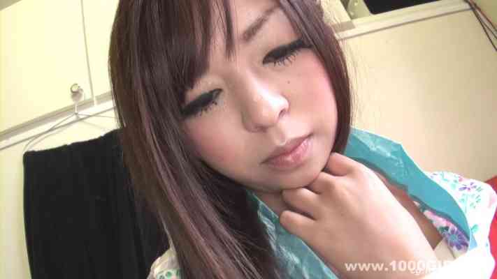 1000giri 2012-06-25 Yuria めっちゃシタイ！！#015～ミニスカ浴衣を纏ったロリギャル